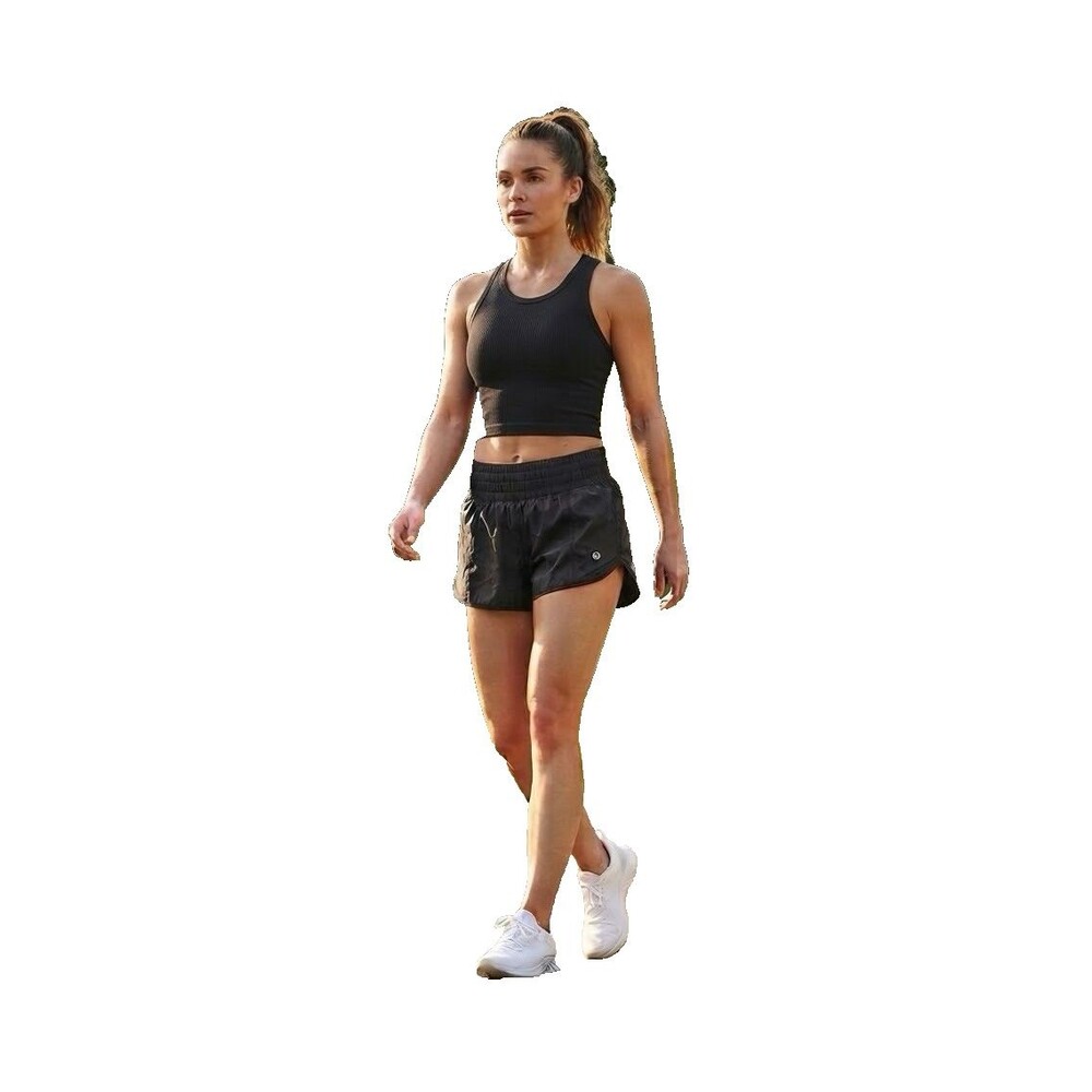 Lululemon Hotty Hot High-Rise short 2" black size 2 NWOT